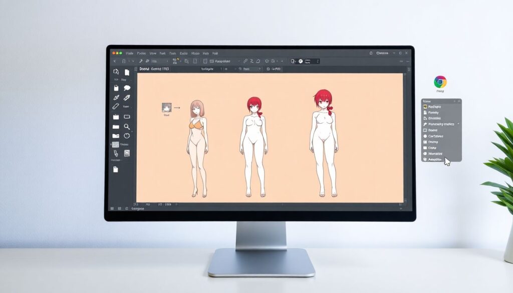 Как создаются манга-персонажи: концепты и утилита дизайна - иллюстрация