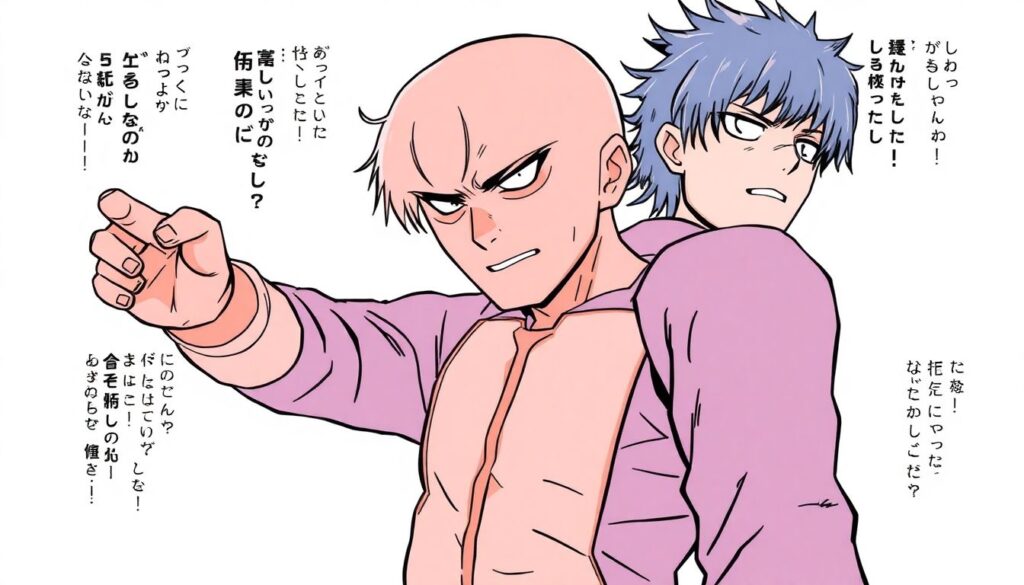 Разбор использования цветовых палитр в современной манге - иллюстрация