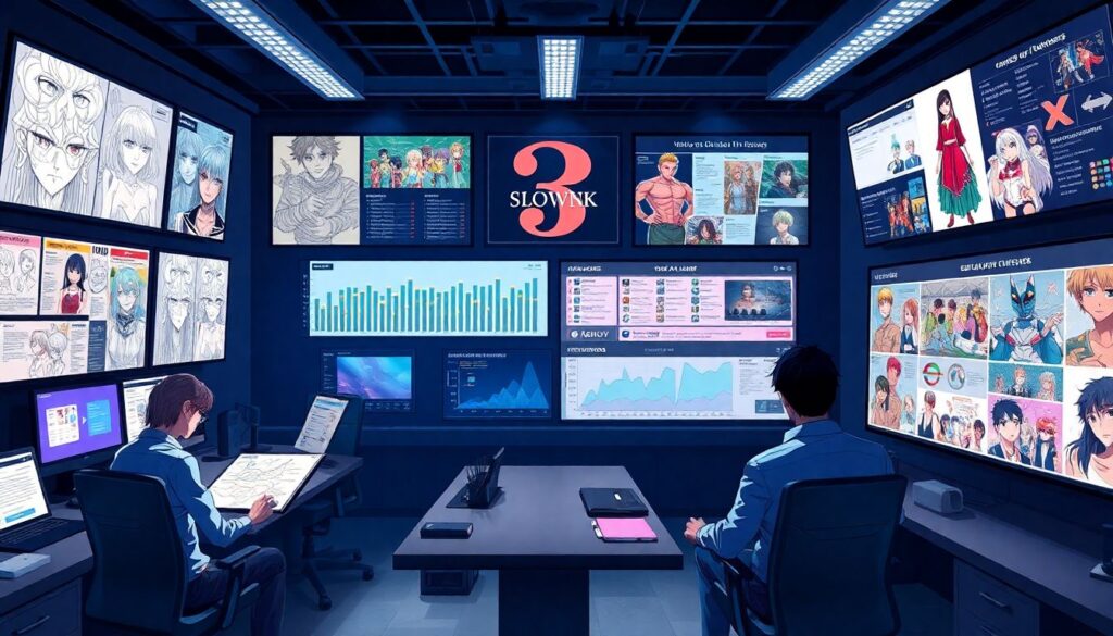 Особенности работы студий при адаптации манги в аниме - иллюстрация