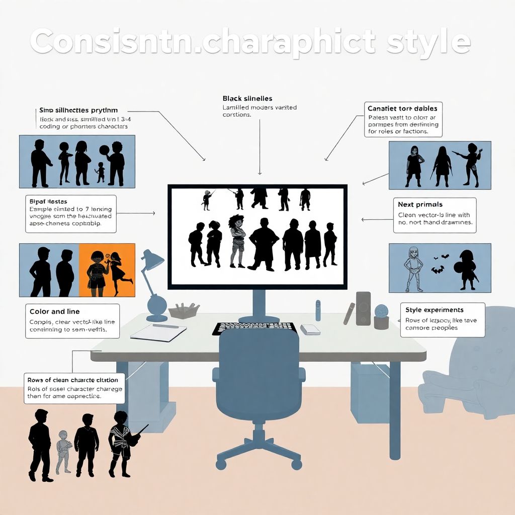 Графический стиль персонажей: чему учиться начинающим иллюстраторам
