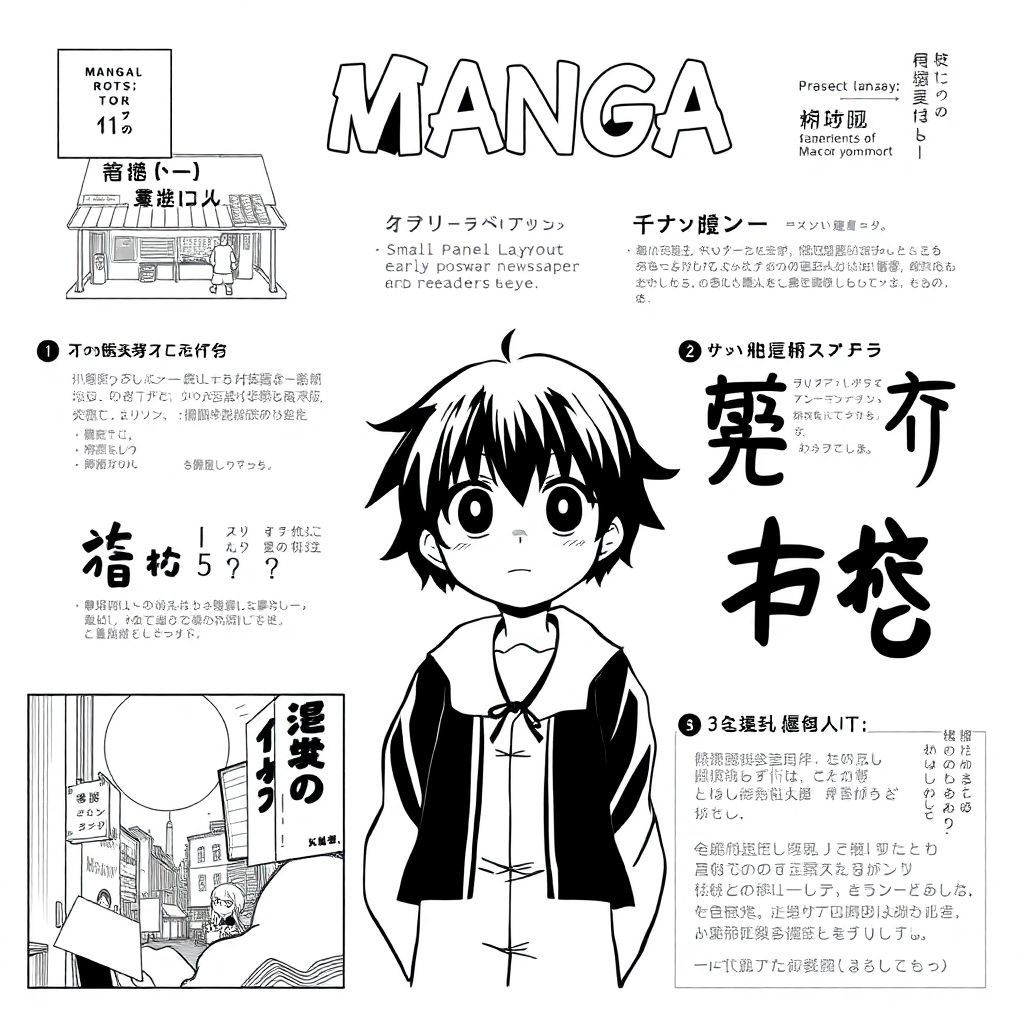 Популярные техники арта для визуального стиля манги: подробный разбор