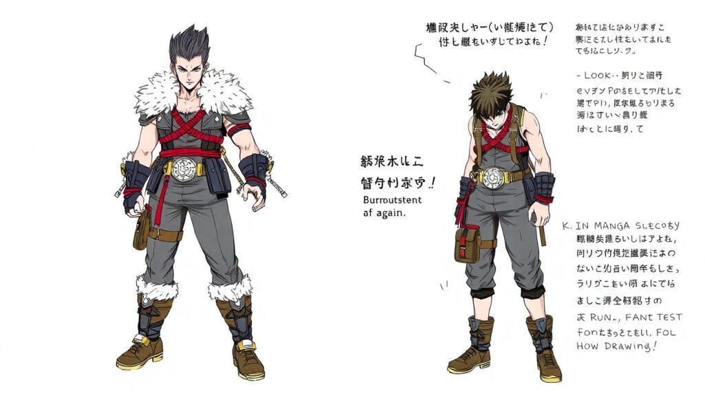 Секреты концепт-арта: как рождается визуальная вселенная манги - иллюстрация