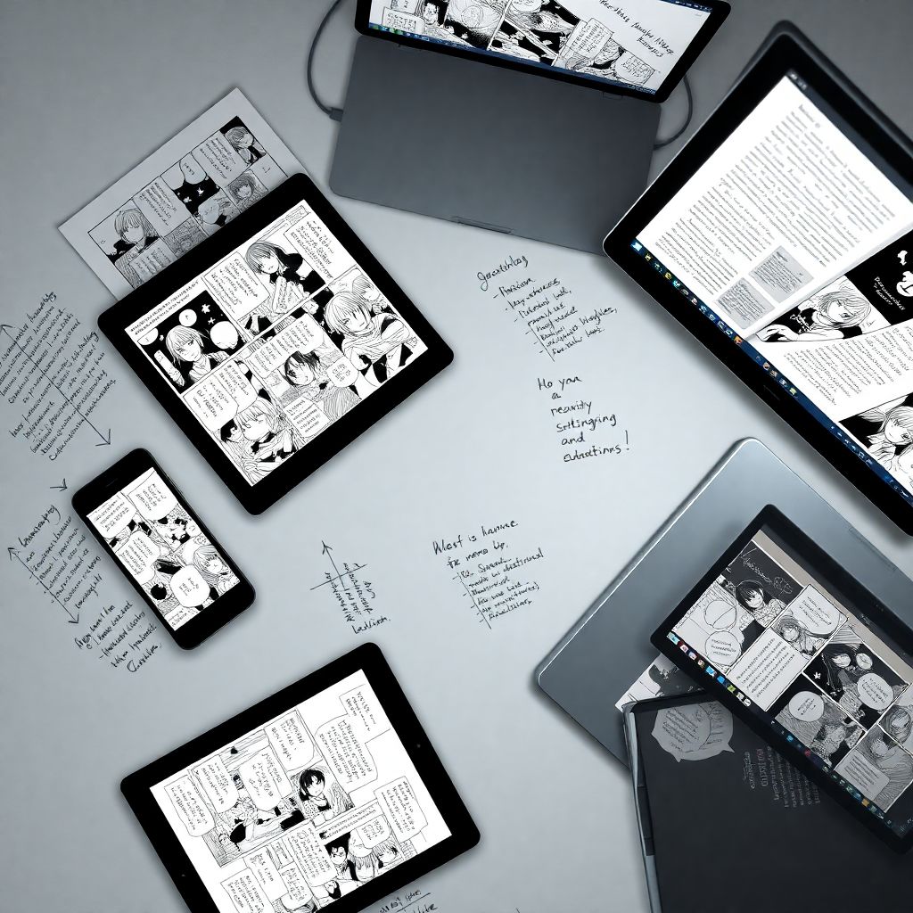 Разбор сюжета и стиля популярных серий манги в цифровом формате