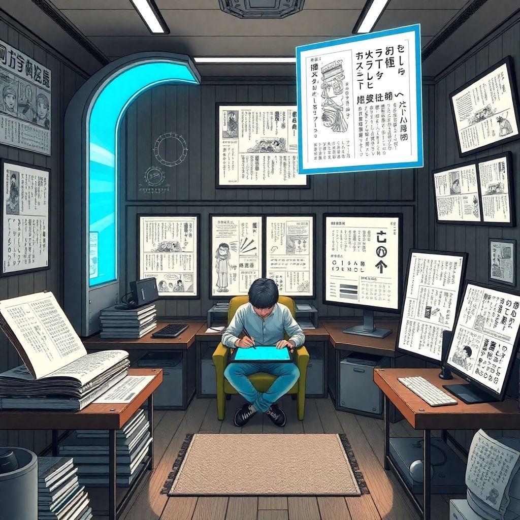 Технологические тренды манги: от сканирования до автораспознавания