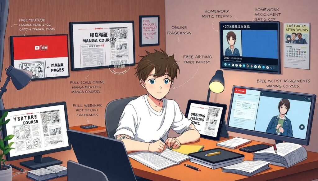 Современные гайды по рисованию для японской манги: где учиться - иллюстрация