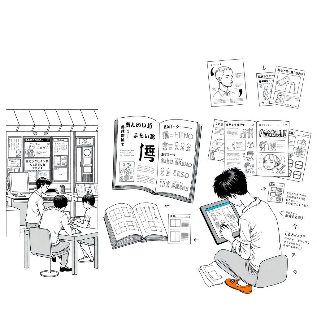 Современные гайды по рисованию японской манги: где и как учиться новичкам