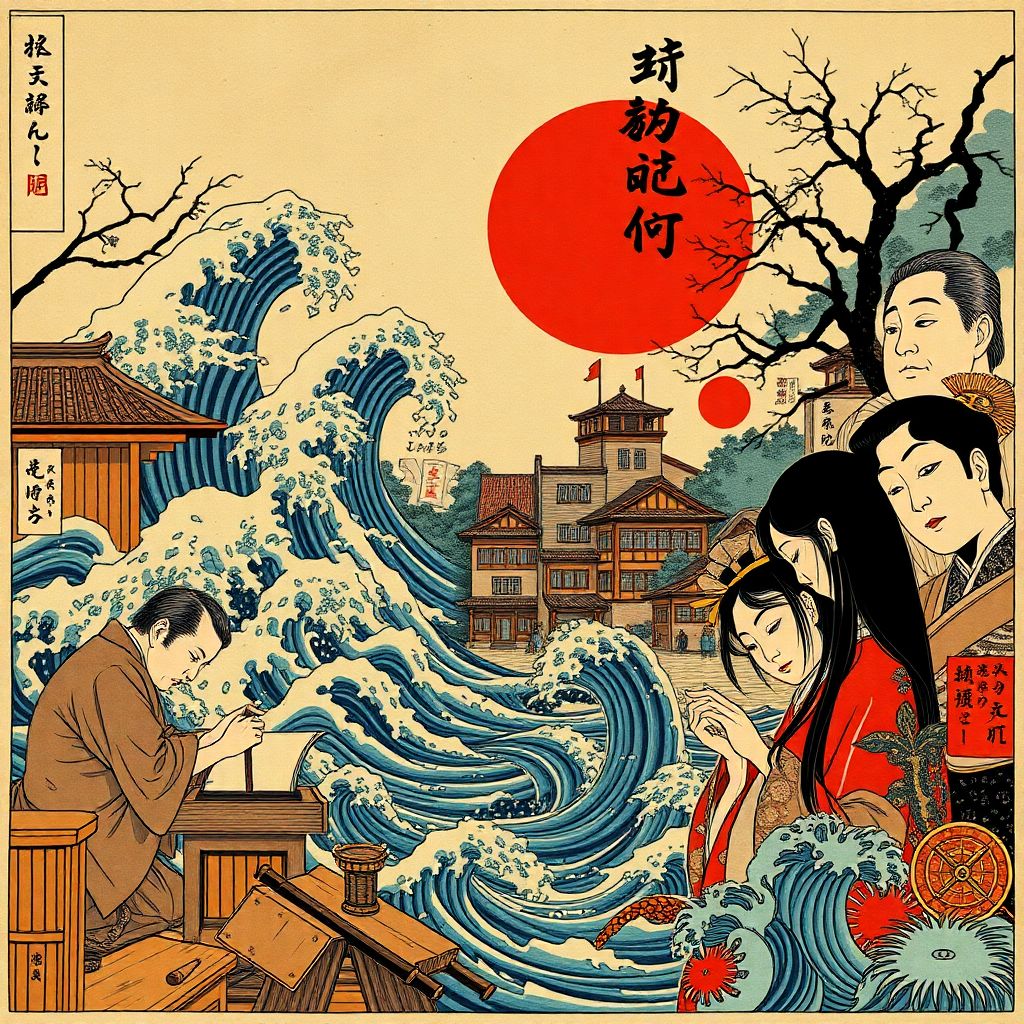 Источники вдохновения для артов в японской поп-культуре и аниме