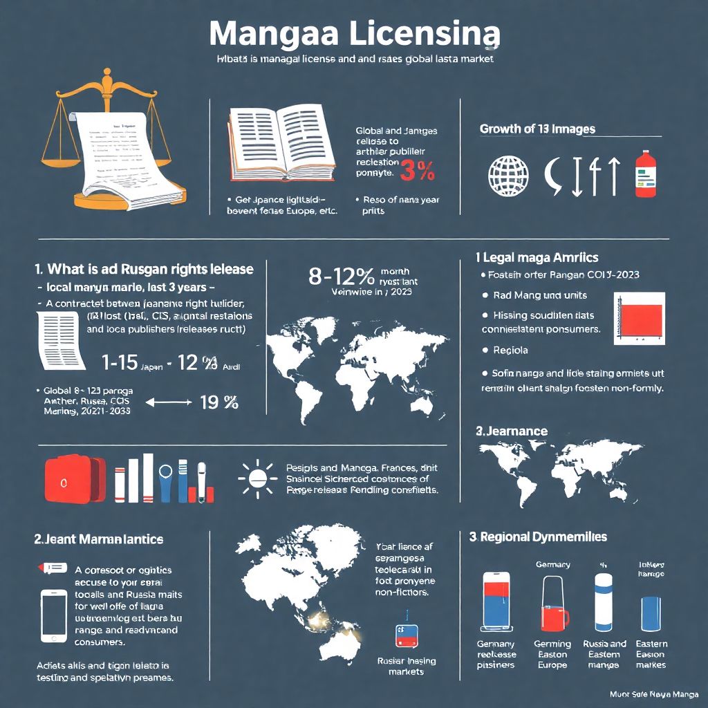 Как работает лицензирование и региональный выпуск манги для читателей разных стран