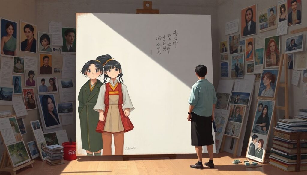 Кросс-культура и влияние японской манги на западные визуальные искусства - иллюстрация