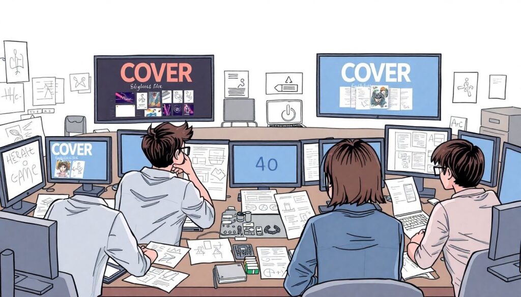 Секреты оформления обложек манги: дизайн и визуальный маркетинг - иллюстрация