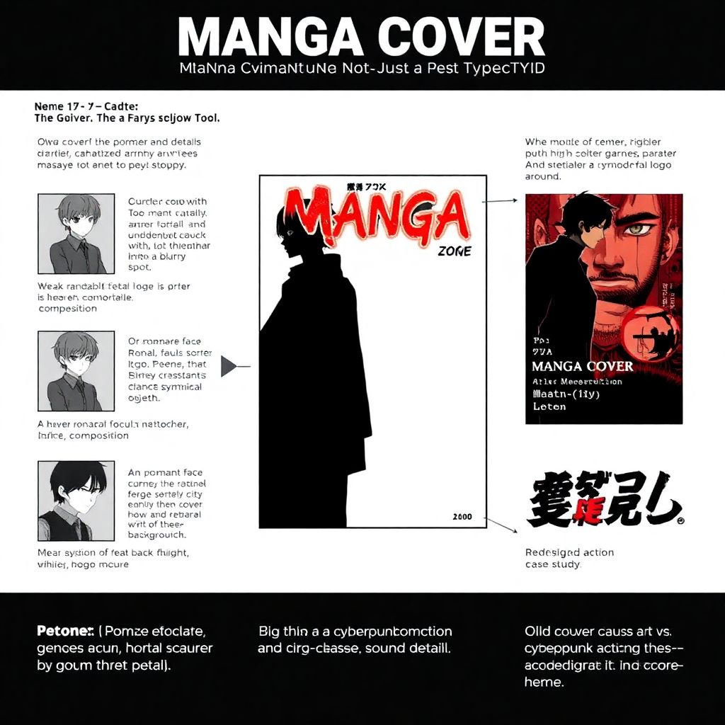 Оформление обложек манги: дизайн и визуальный маркетинг для привлечения читателей