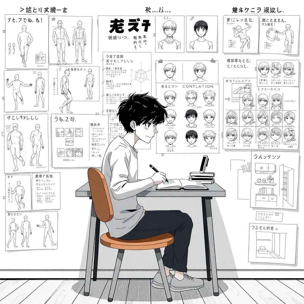 Топ-10 советов для начинающих иллюстраторов манги: как быстро улучшить стиль