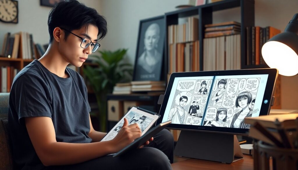 Драматургия в манге: как строится напряжение и кульминации - иллюстрация