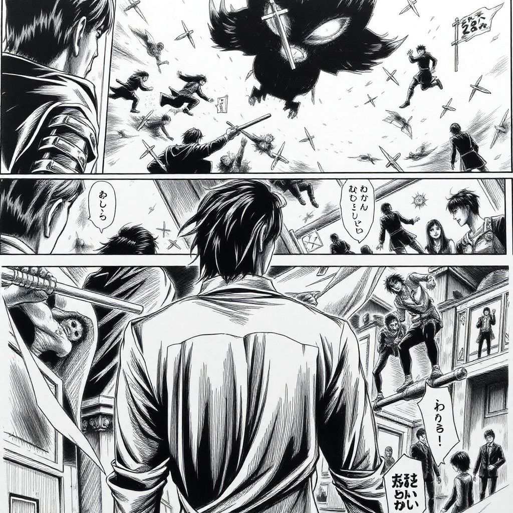 Драматургия в манге: как создаётся напряжение и выстраиваются кульминации