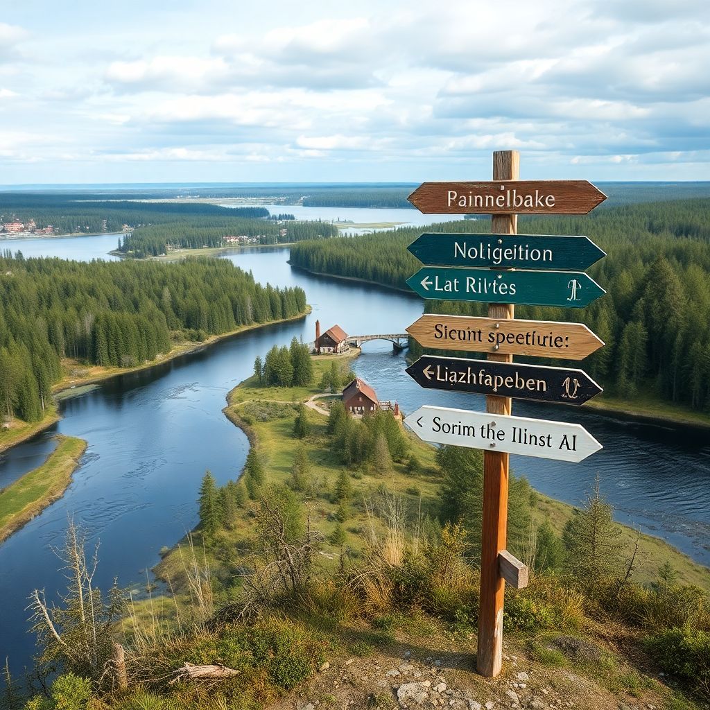 Карельский язык в топонимах Севера: как читать названия рек и озёр